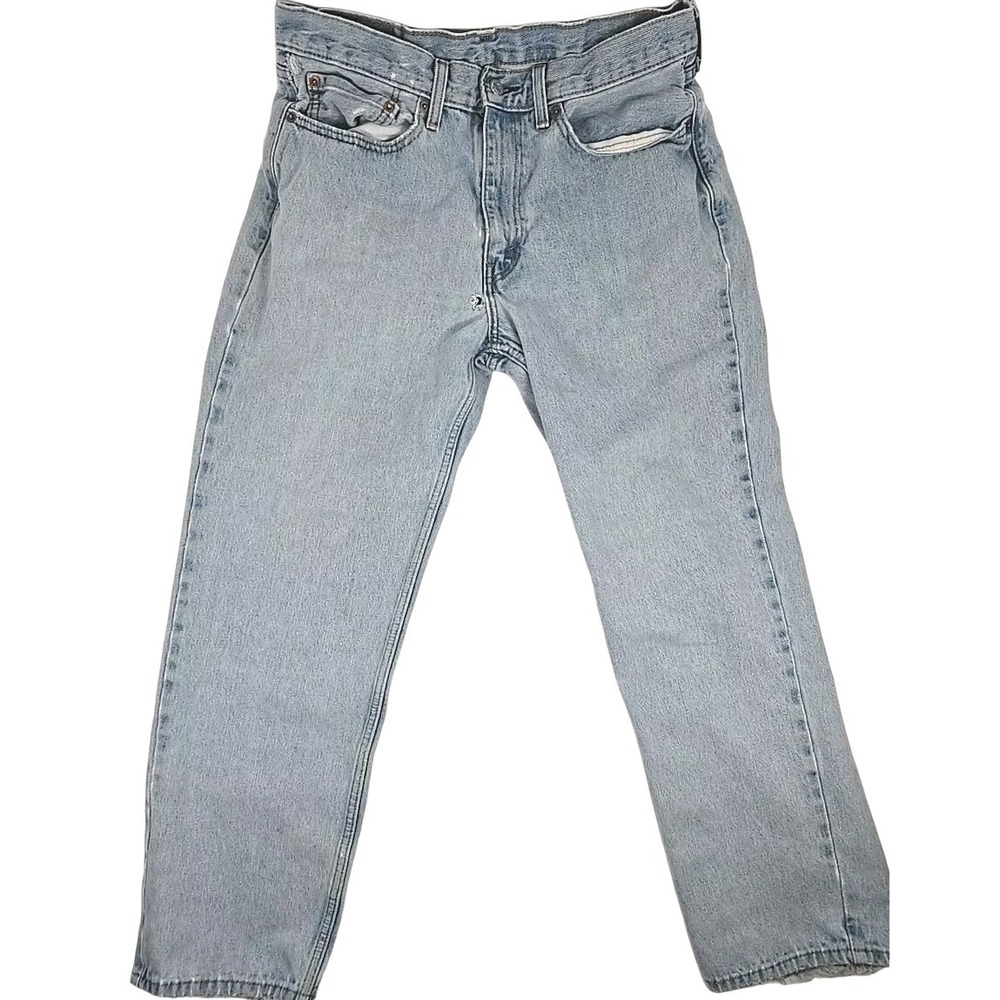 Levi's 550 Relaxed Fit Mens 31x29 THRASHER Light Wash Denim Jeans Tapered Thrash
